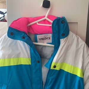 amazing retro ski jacket!